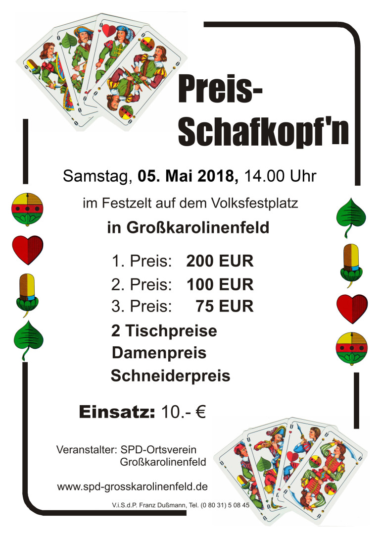 großkaro preisschafkopf 2018